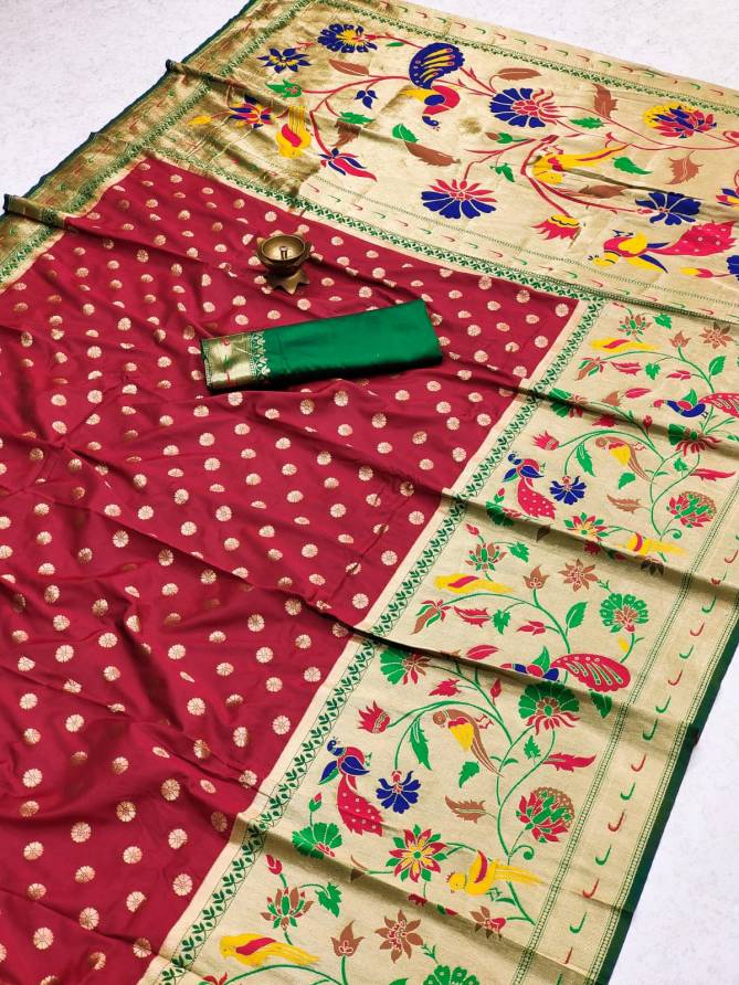 Meera 116 Wedding Wear Designer Banarasi Silk Wholesale Saree